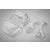 Rovan 1/5 Short Course Body Shell w/ Roll Cage Set - Clear 871631