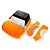 Rovan 1/5 Short Course Body Shell w/ Roll Cage Set - Orange 8716332