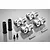 Rovan Silver Aluminium Reinforced Extended Shaft Kit 855443