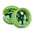 HPI 1.9" (6mm Off-Set) Work Meister S1 Green Rims 2Pcs 111091