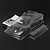 Blitz 1/8 GT6 Pista Unpainted Body Shell - Clear 60809-10