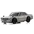Kyosho Mini-Z Nissan Skyline 2000GT-R (KPGC10) Tuned Ver. RC Drift Car Electric AWD RTR - Silver 32636S
