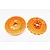 GPM Orange Aluminium 24mm (+3mm Offset) Rear Claw Wheel Hexes 2Pcs TXM006R/DISK-OR