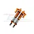GPM Orange Aluminium 135mm Front Adjustable Piggyback Shocks 2Pcs UDR135F/L-OR-BEBK