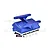 GPM Blue Aluminium Receiver Box Cover w/ Adjustable Bracket XRT026-B