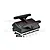GPM Black Aluminium Receiver Box Cover w/ Adjustable Bracket XRT026-BK