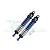 GPM Blue Aluminium 122mm Rear Adjustable Shocks 2Pcs RK122R-B-BK