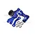 GPM Blue Aluminium Steering Bell Crank/Drag Link Assembly SLA048N-B