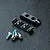 MST Black Aluminium 3-Wire Clamp 820068BK
