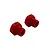 ARRMA Red Aluminium 17mm Wheel Hexes 2Pcs ARA310988