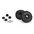 Pro-Line 2.4/3.3" Mirage TT Belted Tyres on Black Raid Rims - Glued Wheels 2Pcs PRO1022410