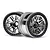 HPI 2.2" Split 8 Chrome Rims 2Pcs 113336
