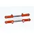 GPM Orange Aluminium Front Upper Adjustable Turnbuckles 2Pcs SLA054-OR
