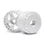 HPI 1.2" Micro RS4 Fifteen52 Turbomac White Rims 6Pcs 114371