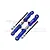 GPM Blue Aluminium Rear Adjustable Camber Links 2Pcs MAF057SN-B