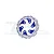 GPM Blue Aluminium Rear Brake Disc MX010/DISK-B