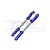 GPM Blue Aluminium Front Adjustable Camber Links 2Pcs SLE054SN-B