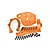 GPM Orange Aluminium Motor Mount Set TXMS018N-OR