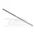 A silver aluminium centre driveshaft for RC cars, featuring GPM branding and 7075 material marking, isolated against a white background.