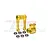 GPM Gold Aluminium Hub Carrier (C-Hub) & Pull Rod Set w/ Larger Inner Bearings MX030-GD