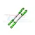 GPM Green Aluminium Front Adjustable Camber Links 2Pcs SLE054SN-G