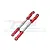 GPM Red Aluminium Front Adjustable Camber Links 2Pcs SLE054SN-R
