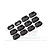 GPM Black Aluminium Chain Tension Adjuster Set MX010-BK