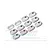 GPM Silver Aluminium Chain Tension Adjuster Set MX010-S