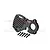 GPM Black Aluminium Motor Plate ER2018N-BK