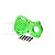 GPM Green Aluminium Motor Plate ER2018N-G