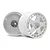 HPI 2.2" White Fifteen52 Turbomac Rims 2Pcs 117413