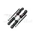GPM Black Aluminium Rear Adjustable Camber Links 2Pcs MAF057SN-BK