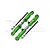 GPM Green Aluminium Rear Adjustable Camber Links 2Pcs MAF057SN-G