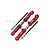 GPM Red Aluminium Rear Adjustable Camber Links 2Pcs MAF057SN-R