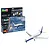 Revell 1/288 Boeing 737-800 Scaled Plastic Model Starter Kit 63809
