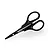 Bittydesign 5.5" Curved Tip Polycarbonate Scissors BDSS-37855-C