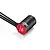Hobbywing Quicrun G2 4268SL 2600Kv sensored brushless motor with black cylindrical housing and red end cap.