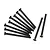 HPI 3x40mm Fine Thread Countersunk Head Screws 10Pcs Z536