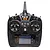 Spektrum NX8 8-channel RC transmitter in black with orange accents, featuring a central LCD screen and dual control sticks.