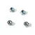 HPI 2mm Silver Steel Nyloc Nuts 4Pcs Z662