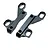 XRAY Aluminium Upper Clamp 2Pcs 301572
