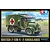 Tamiya 1/48 scale model kit box art featuring a green British 2-ton Austin K2 ambulance with a red cross emblem.