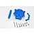 GPM Blue Aluminium Rear Gearbox Mount XO013A-B