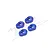 GPM Blue Aluminium Suspension Pin Retainers 4Pcs TXM021L/A.CO-B
