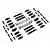 HPI RS4 Sport 3 RS4 Front & Rear Suspension Pivot Block (0 Degrees / 3 Degrees) 113710