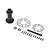 Losi Complete Rear Hub Assembly LOS262014