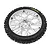 Losi 1/4 Dunlop MX53 ProMoto-MX Front Tyre On Spoked Rim LOS46006