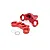 Losi Red Aluminium Triple Clamp Set LOS364002
