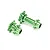 Losi Green Aluminium Hub Set LOS362002