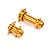 Losi Gold Aluminium Hub Set LOS362004